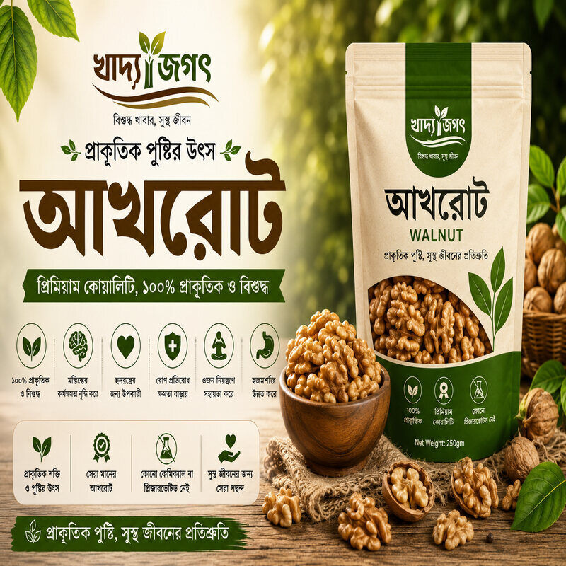 Akrot nat আখরোট-২৫০ গ্রাম