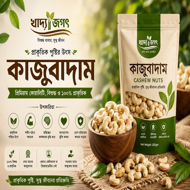 kaju nat কাজুবাদাম -500 G