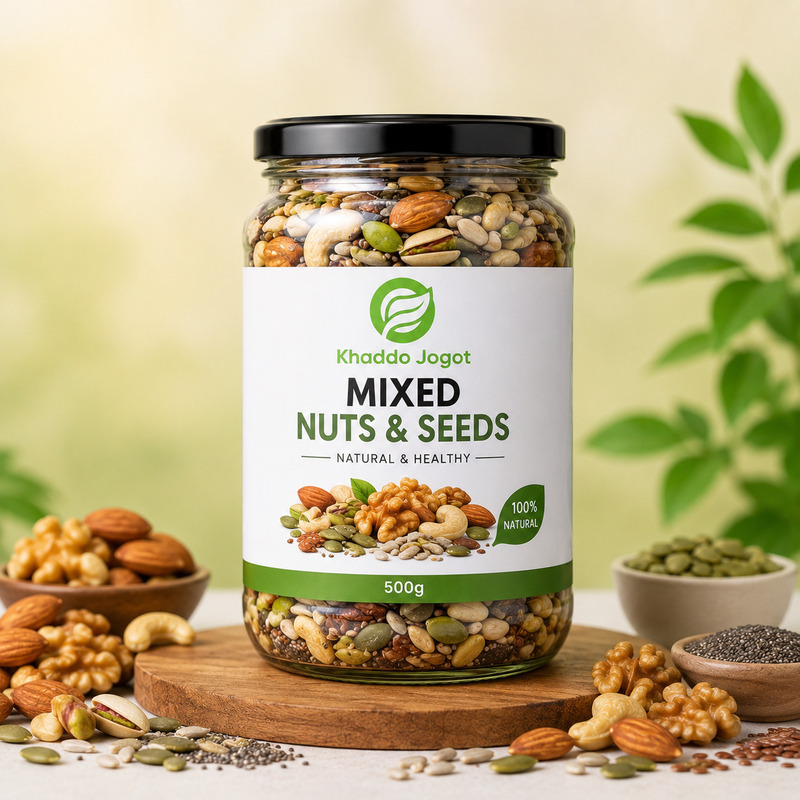 মিক্স নাট ও সিড -1KG